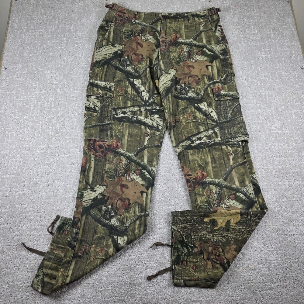 Cabelas Outdoor Gear Mens 36X34 Tall Cargo Pants Forest Brown Camouflage Hunting